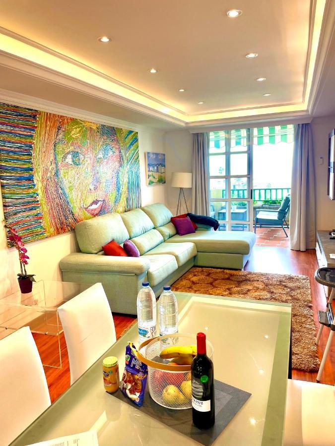 Vista Mar Azul Elegante Y Acogedor Apartment Santa Ursula  Ngoại thất bức ảnh